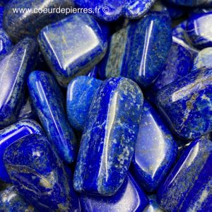 Lapis lazuli d’Afghanistan en pierres roulées « grande taille »