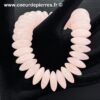 Bracelet en Quartz Rose "Perles Soucoupes" – Image 2