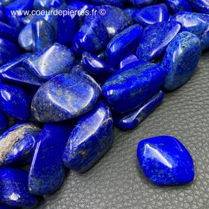 Lapis lazuli d’Afghanistan pierres roulées « taille moyenne »