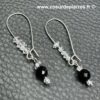 boucles d'oreilles diamant herkimer