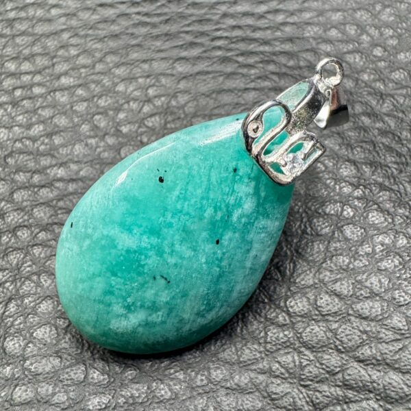 Pendentif en Amazonite de Madagascar (réf amz17) – Image 2