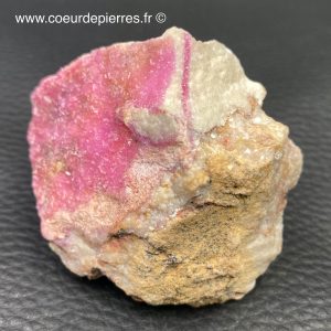 Cobaltocalcite sur gangue du Maroc (réf cobc15)