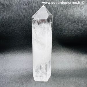 Grand prisme de cristal de roche du Brésil  de 0,680Kg (réf cr35)