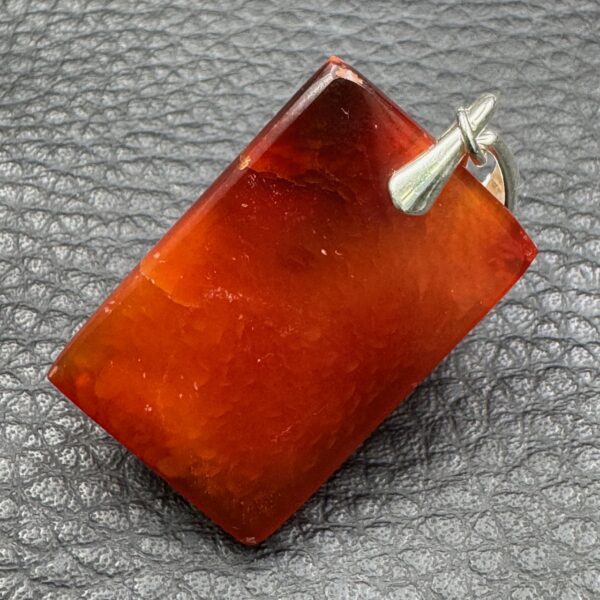 Pendentif en Cornaline de Madagascar (réf co6) – Image 3