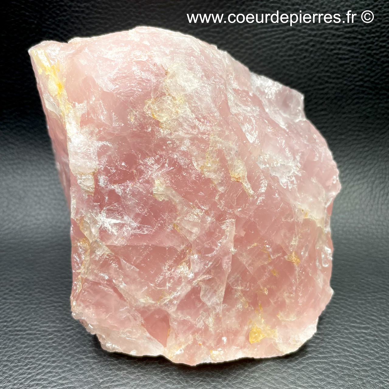 Pierre brute bloc de quartz rose Poids 201 à 300 grammes A l'unité 