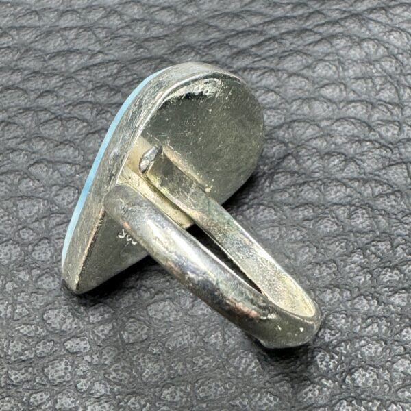 Bague en Larimar de République Dominicaine (réf blar17) – Image 6