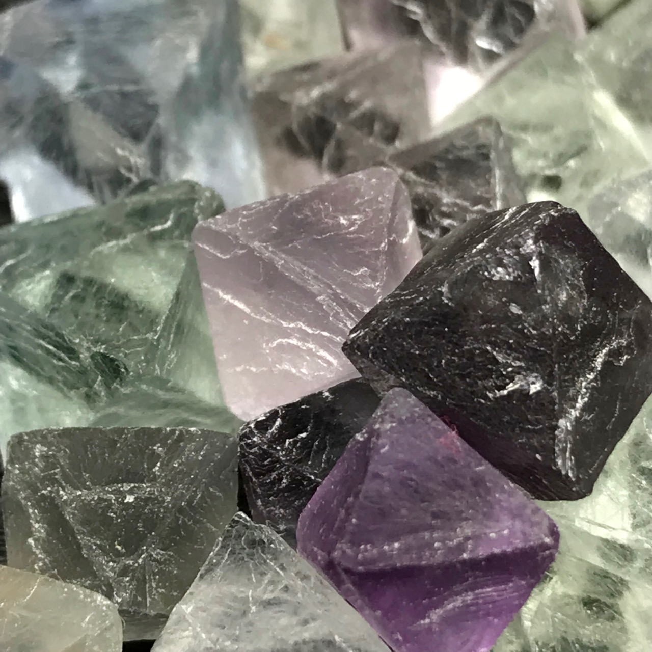Fluorite octaèdre de Chine “prismes”