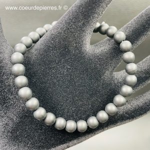 Bracelet en onyx matte perles de 6mm