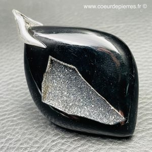 Pendentif agate géode du Brésil (réf ag3)