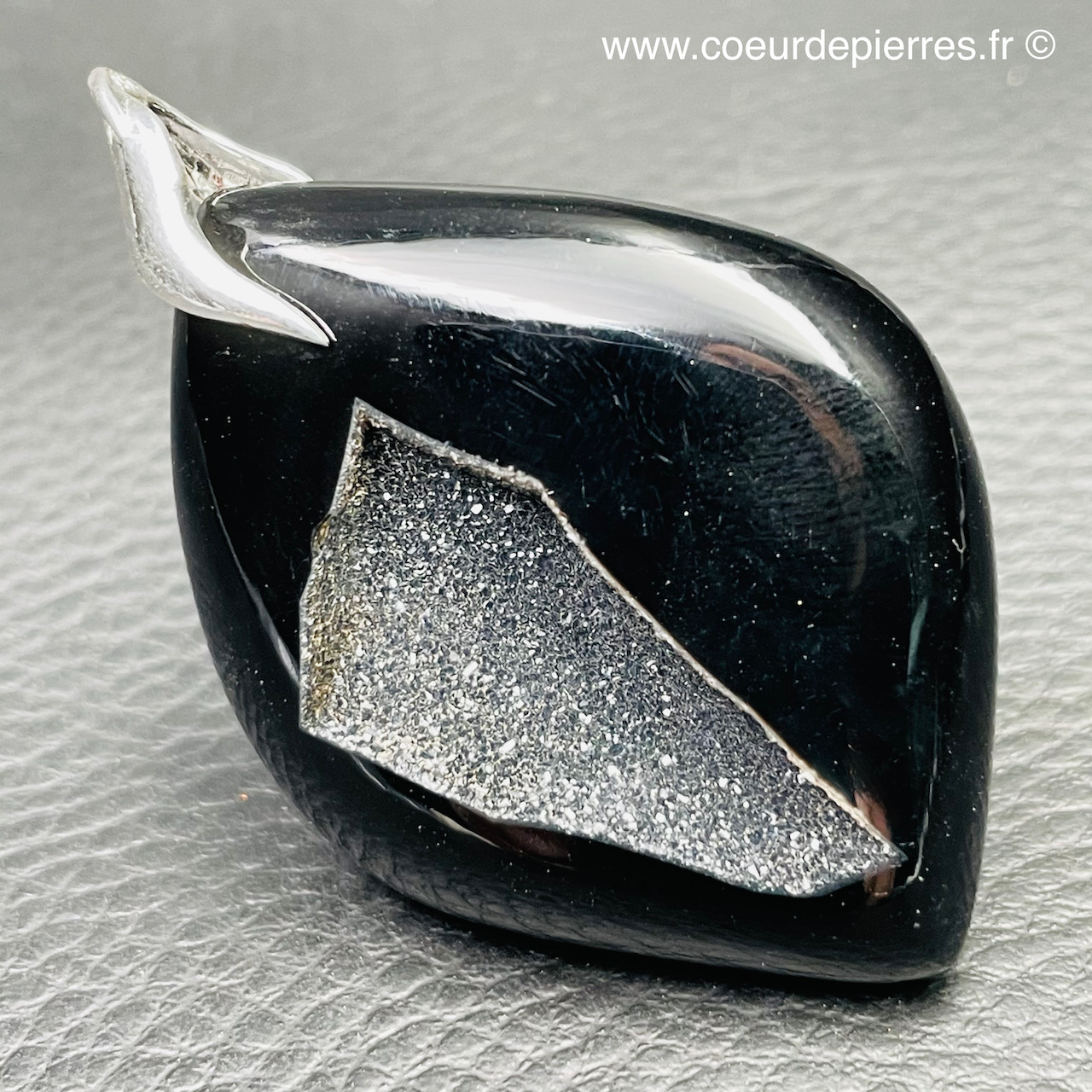 Porte-clés Pierre Naturelle – Géode D'Agate Multicolore – Collection N°3