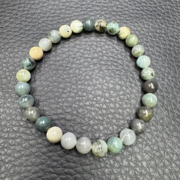 Bracelet en Émeraude du Brésil "perles 6mm" – Image 3