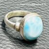 Bague en Larimar de République Dominicaine, taille 57 (réf blar9) – Image 3