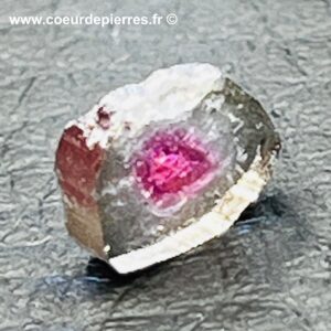 Tourmaline melon d’eau d’Afghanistan “tranche de prisme” (réf ptm4)