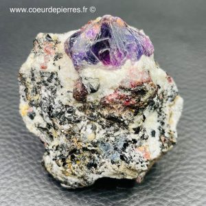Rubis sur biotite de Madagascar (réf rub1)