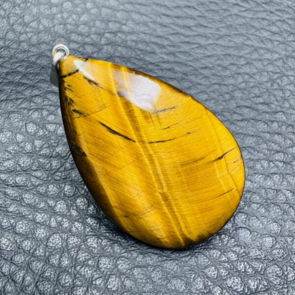 Pendentif Oeil de Tigre d'Afrique du Sud (réf pot23) – Image 3