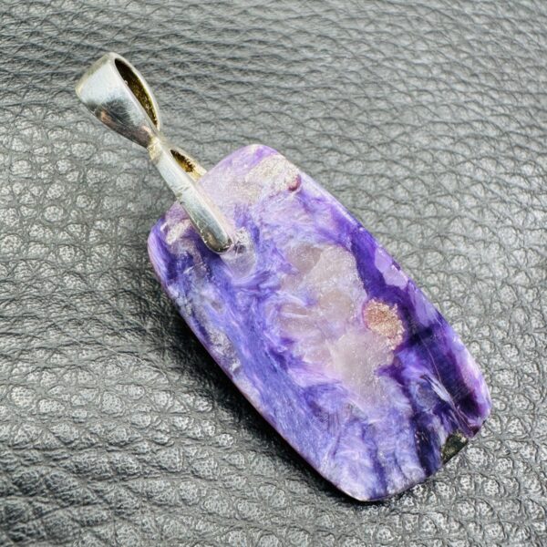 Pendentif charoïte de Sibérie (réf char7) – Image 3