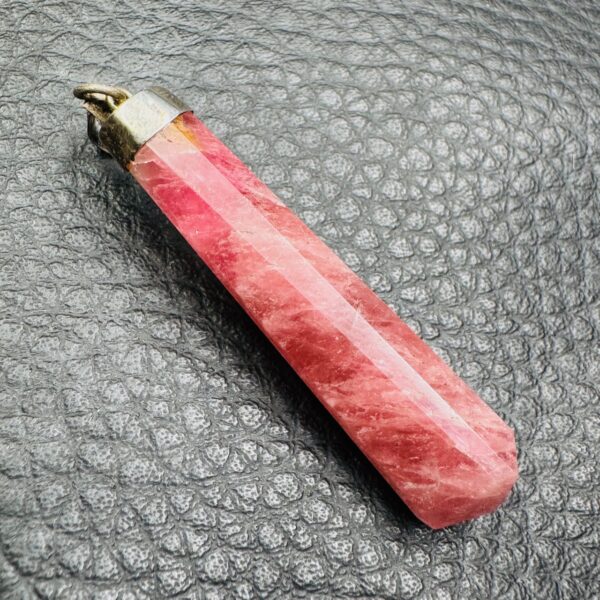 Pendentif en Tourmaline Rubellite du Brésil (réf t20) – Image 2