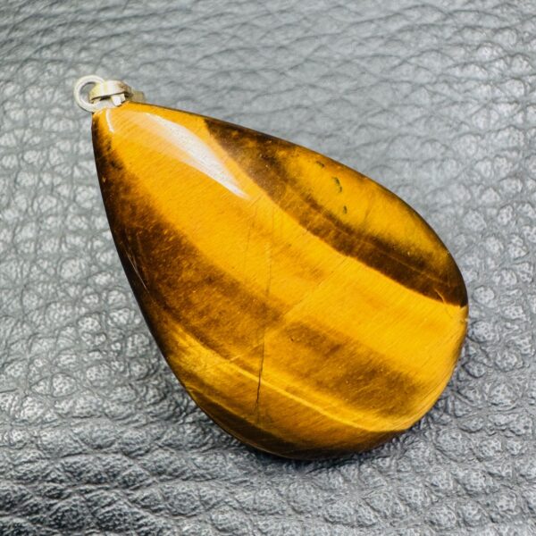 Pendentif Oeil de Tigre d’Afrique du Sud (réf pot1) – Image 3