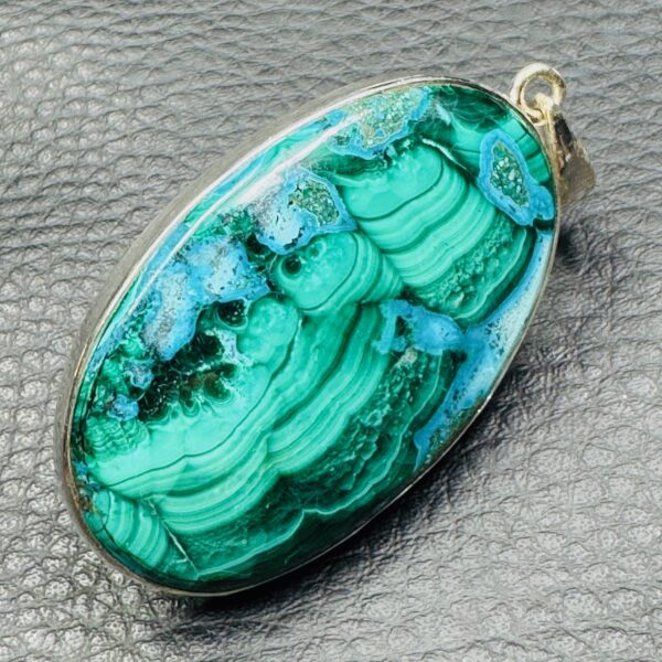 Pendentif en Chrysocolle