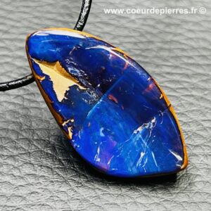 Pendentif en opale boulder d’Australie (réf po21)