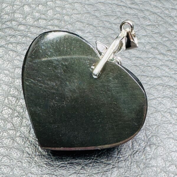 Pendentif Obsidienne Oeil Céleste du Mexique (réf ooc4) – Image 2