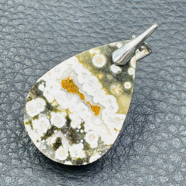 Pendentif jaspe orbiculaire (réf pjo6) – Image 2