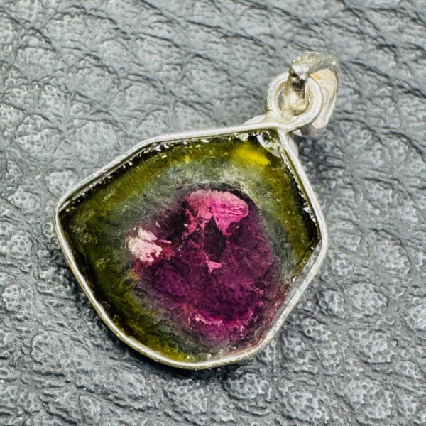 Pendentif Tourmaline Melon d'Eau du Brésil (réf tm22) – Image 4