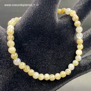 Bracelet en labradorite « perles de 4mm »