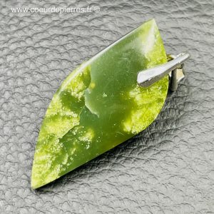 Pendentif en jade néphrite du Canada (réf pja7)