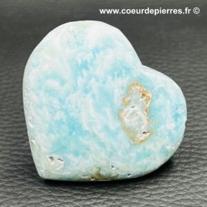 Aragonite bleue du Pakistan “coeur” (réf ago29)