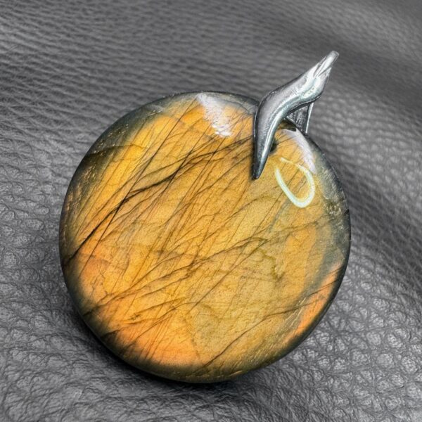 Pendentif Labradorite Dorée