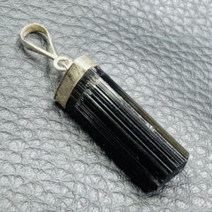 Pendentif de Tourmaline Noire