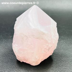 Prisme en quartz rose de Madagascar 0,375kg (réf pqr14)