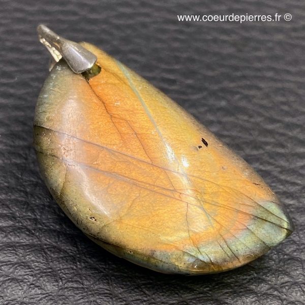 Pendentif Labradorite Dorée