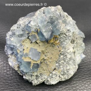 Fluorite avec Pyrite Cornouaille, Angleterre (réf bf34)