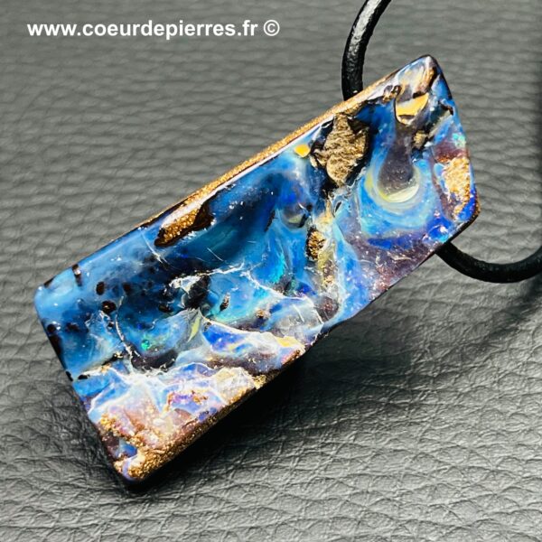pendentif en opale boulder