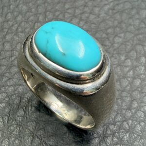 Chevalière en Turquoise