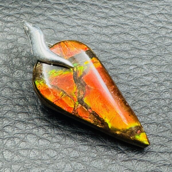 Pendentif en Ammolite du Canada 28,5 carats (réf amol11) – Image 2