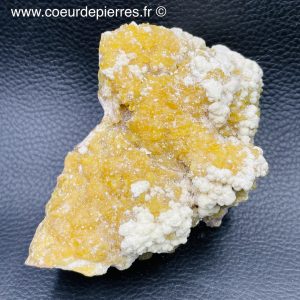 Soufre cristallisé de Lubin, Pologne (réf sou6)
