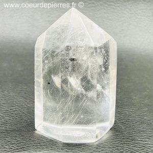 Grand prisme de cristal de roche 0,169kg (réf gcr5)