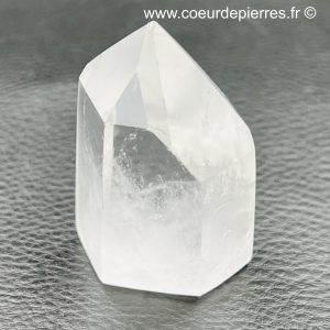 Grand prisme de cristal de roche de 0,064kg (réf cr15)