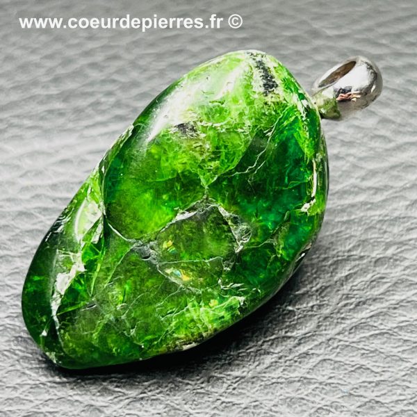 pendentif en chrome diopside