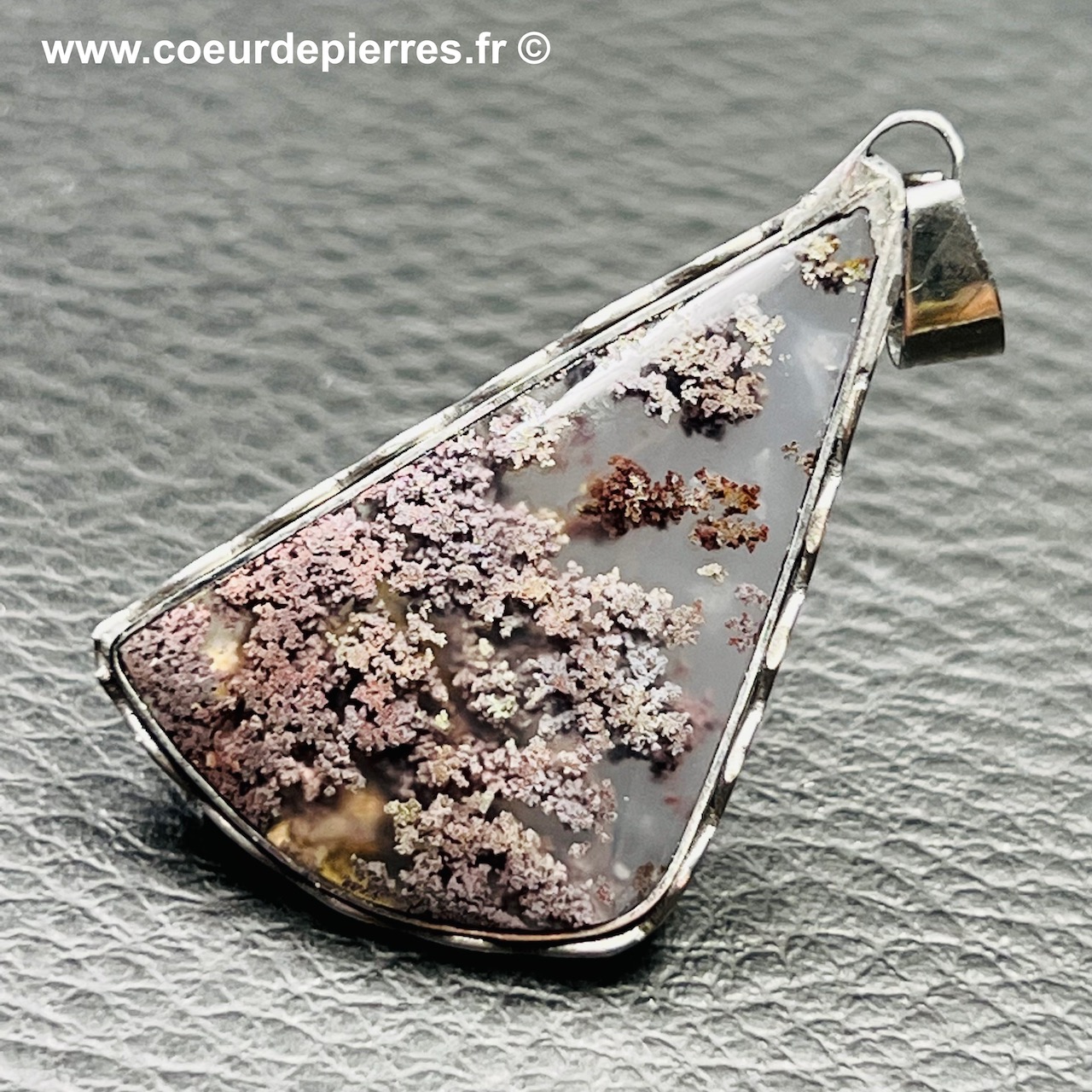 Pendentif lodolite du Brésil (réf l4)
