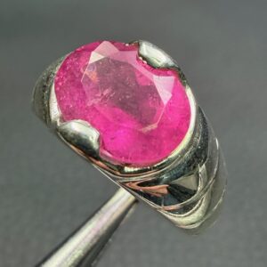 Bague Tourmaline Rubellite