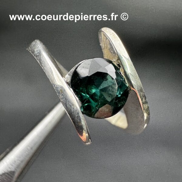Bague en Tourmaline Bleue Indicolite "Taille 54" (réf bat17) – Image 3