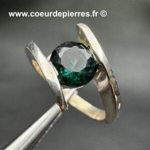 Bague en Tourmaline Bleue