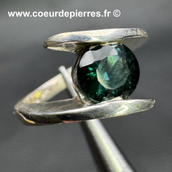 Bague en Tourmaline Bleue Indicolite "Taille 54" (réf bat17) – Image 5