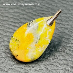 Pendentif en Jaspe bumblebee d’Indonésie (réf pjb3)