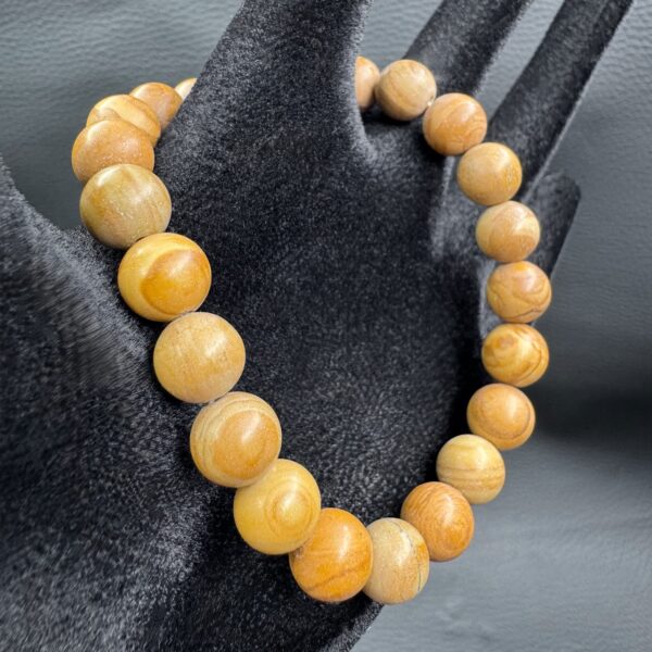 Bracelet en Jaspe Bois "perles 8mm" – Image 2