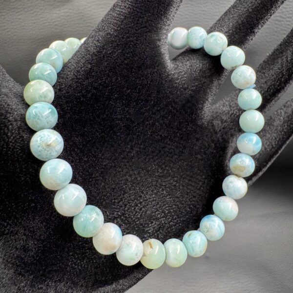 Bracelet en Larimar "perles de 6mm" – Image 2